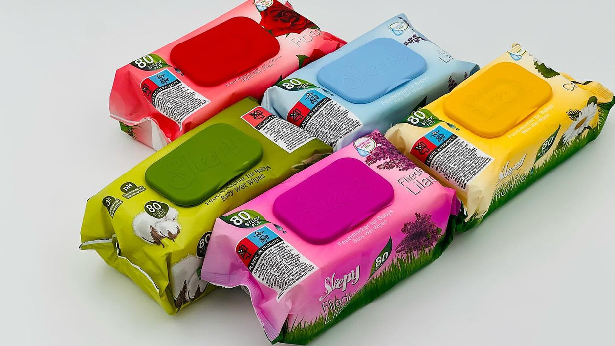 Sleepy Babydoekjes - 5 PACK MIX