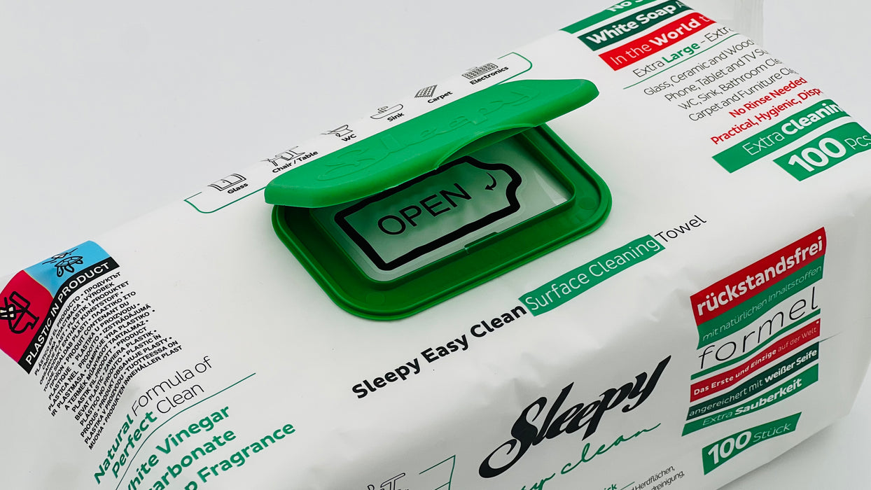 Sleepy Doekjes - Witte zeep (Groen) - Easy Clean