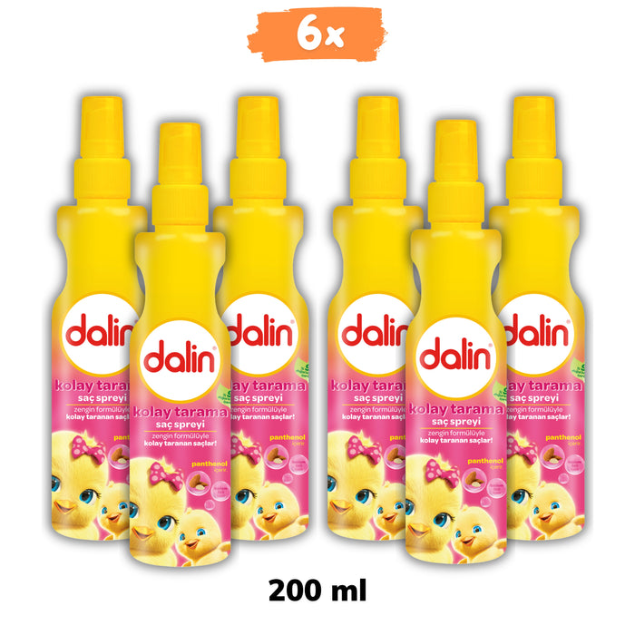 Dalin - Spray Anti-klit Haarlotion - 6 x 200ml
