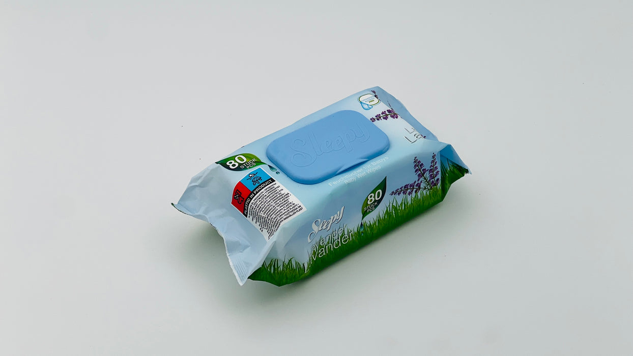 Sleepy Voordeel Verpakking Lavender Babydoekjes 16x80 vellen