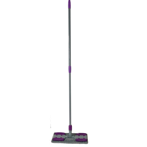 Sleepy - Mop met uitschuifbare steel - Paars