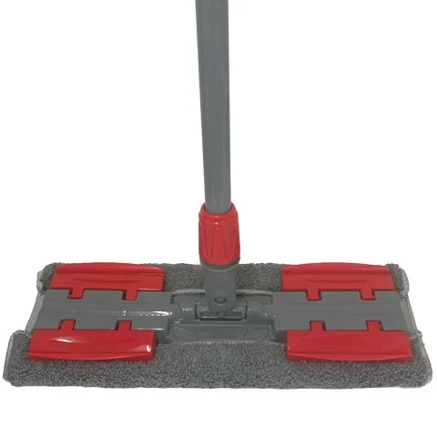 Sleepy - Mop met uitschuifbare steel - Rood