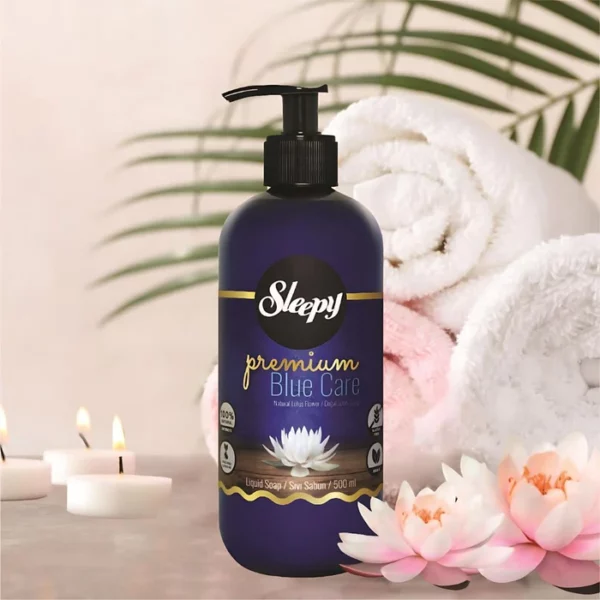 Sleepy Premium – Blue Care Handzeep met dispenser 500 ml