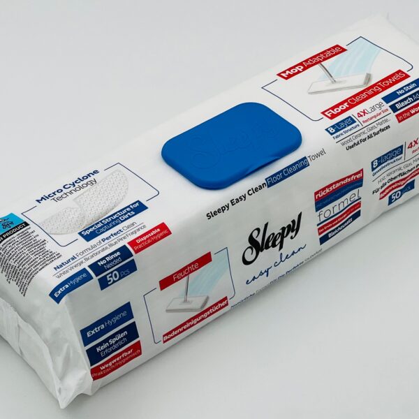 Sleepy Easy Clean MOP – 50 vellen – Bleekmiddel (Blauw)