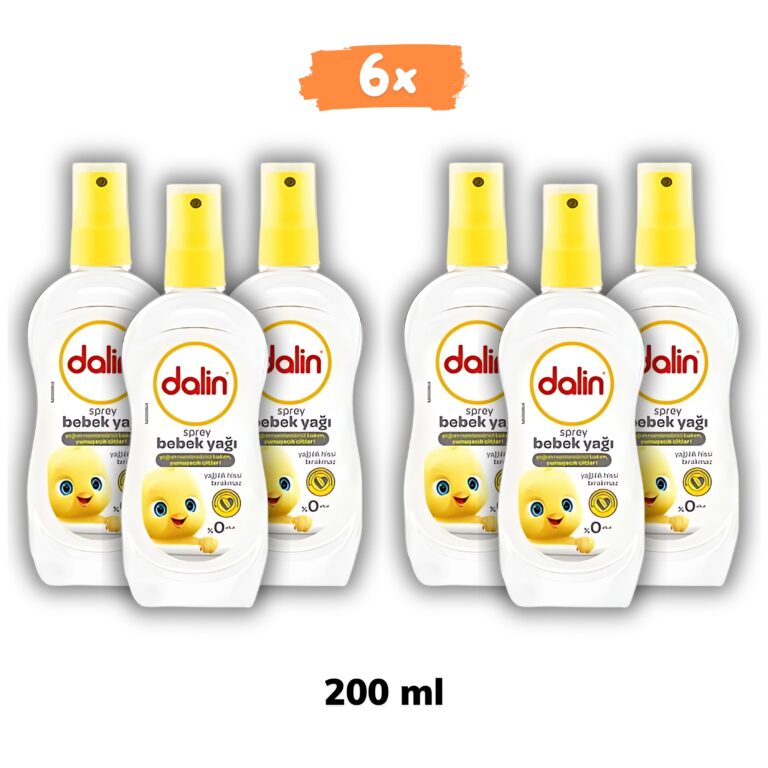 Dalin - Spray Babyolie - 6 x 200ml