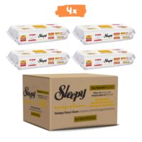 Sleepy Easy Clean – MOP 4×50 vellen – Arabische zeep (herbal – Geel) – DOOSVOORDEEL
