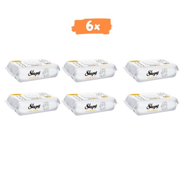 Sleepy Extra – 99% Water – 6 x 70 Vellen