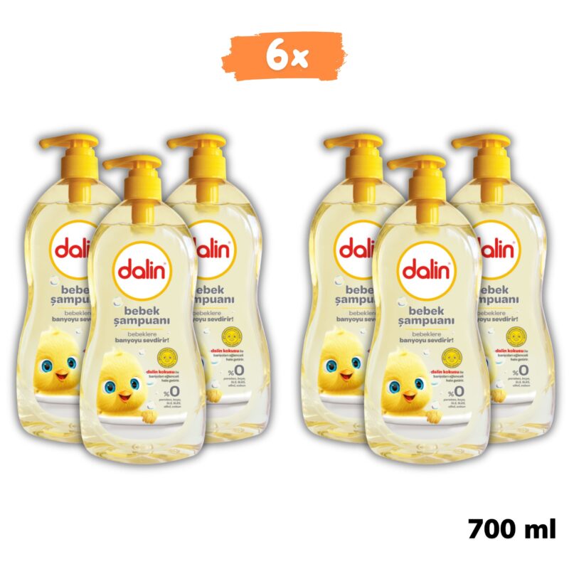 Dalin - Baby Shampoo - 6 x 700ml
