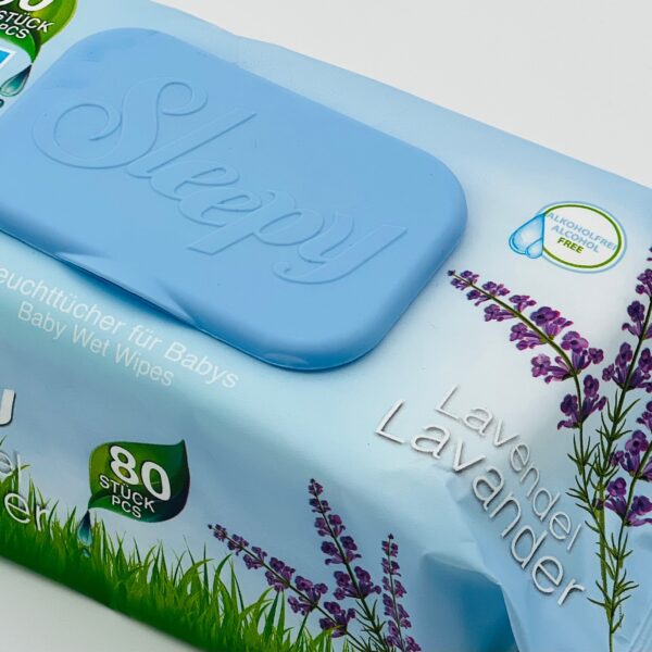 Sleepy Voordeel Verpakking Lavender Babydoekjes 16×80 vellen