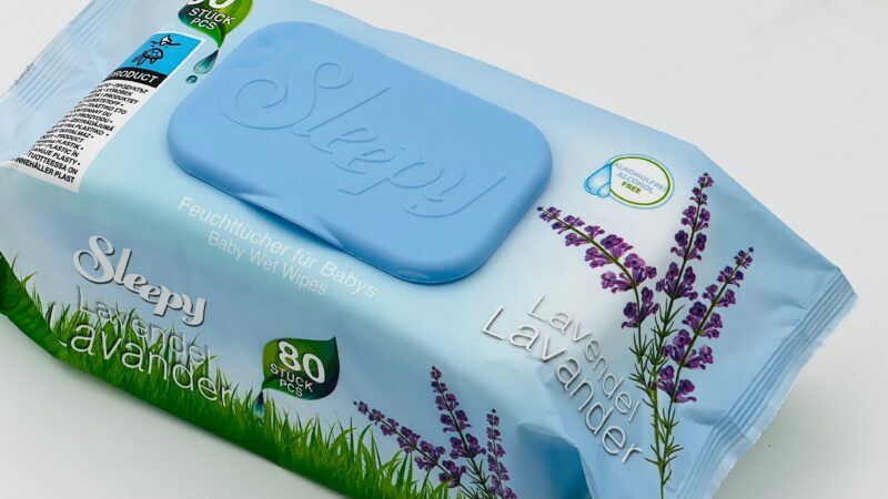 Sleepy Voordeel Verpakking Lavender Babydoekjes 16x80 vellen