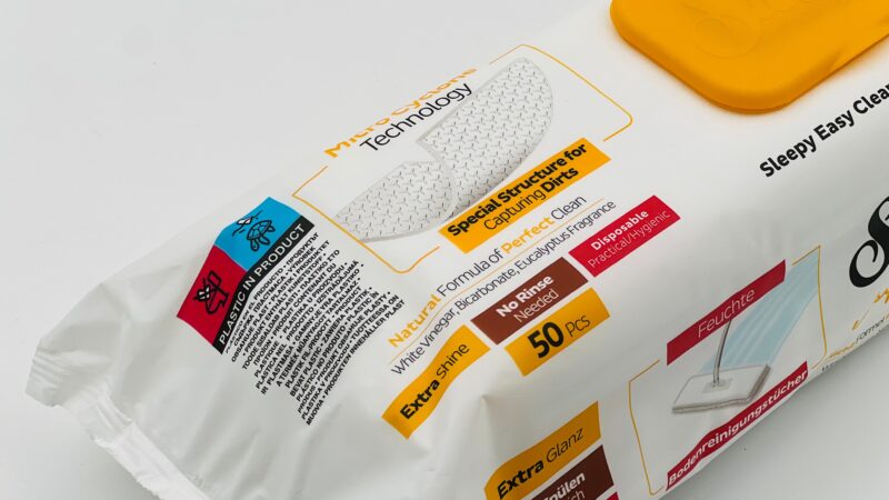 Sleepy Easy Clean - MOP 4x50 vellen - Arabische zeep (herbal - Geel) - DOOSVOORDEEL - Afbeelding 4