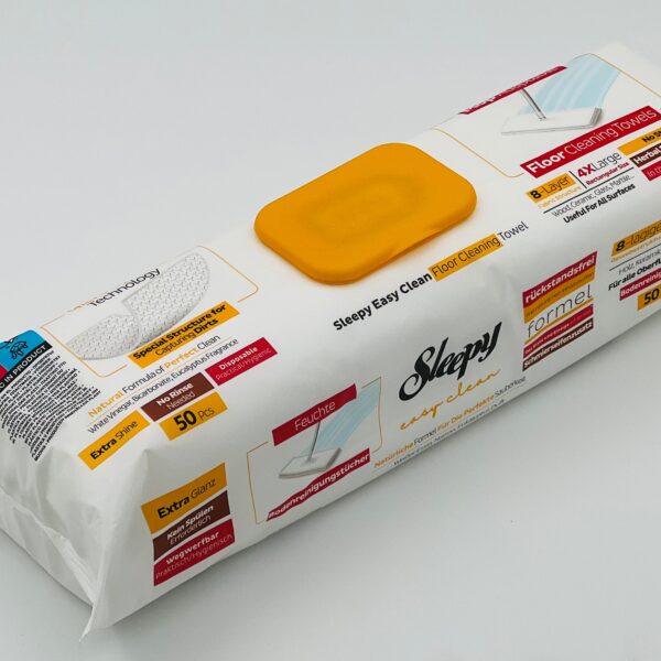 Sleepy Easy Clean MOP – 50 vellen – Arabische zeep (herbal – Geel)