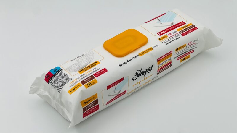 Sleepy Easy Clean - MOP 4x50 vellen - Arabische zeep (herbal - Geel) - DOOSVOORDEEL - Afbeelding 2