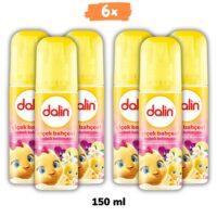 Dalin – Spray Baby Cologne – Flower Garden – 150ml – 6-pack