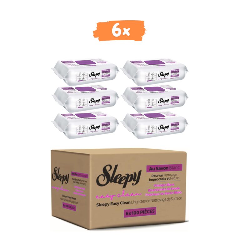 Sleepy Doekjes -  Orchidee (Paars) - Easy Clean - DOOSVOORDEEL 6x100