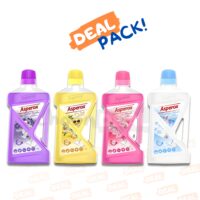 Asperox Allesreiniger – DEALPACK! – 4 x 1 Liter – Complete Geurcollectie