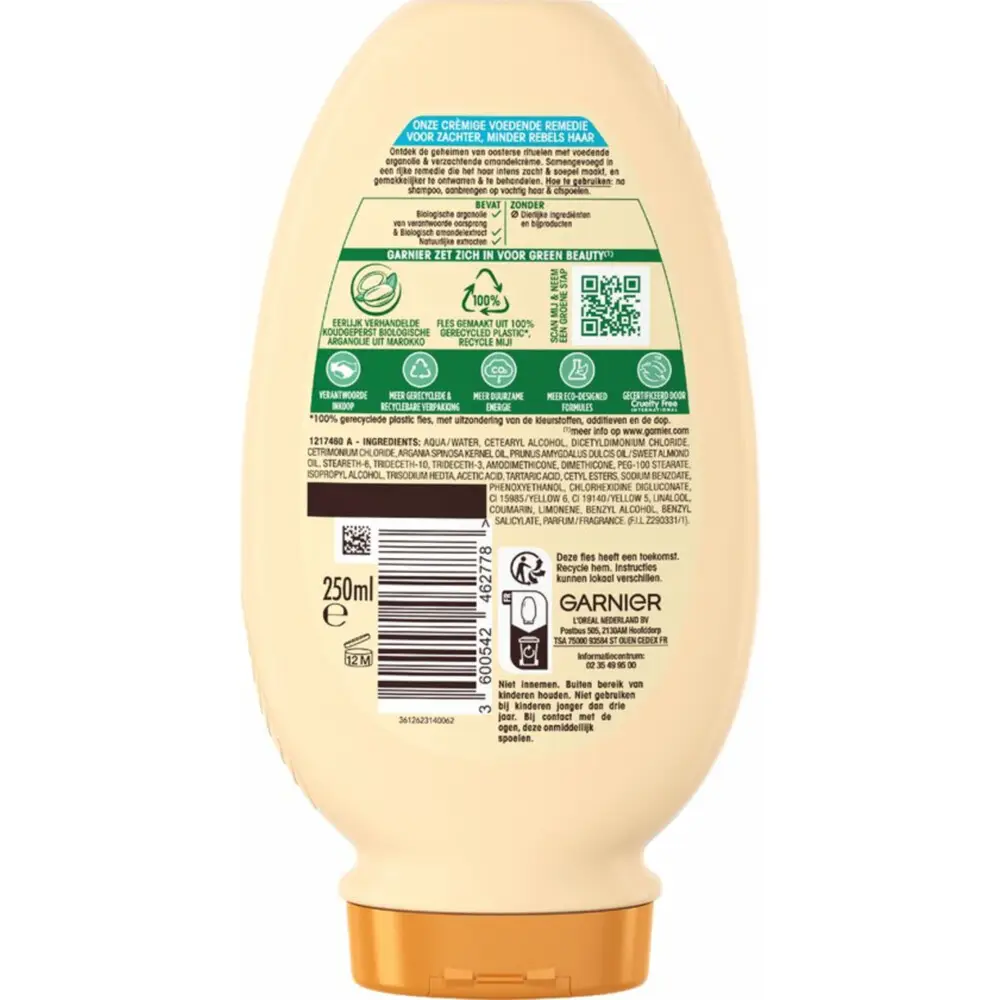 Garnier Loving Blends - Rijke Argan Conditioner - 250 ml - Afbeelding 2