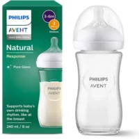Philips Avent – Natural Response Glazen Babyfles – SCY933/01 Nr. 3  – 240ml