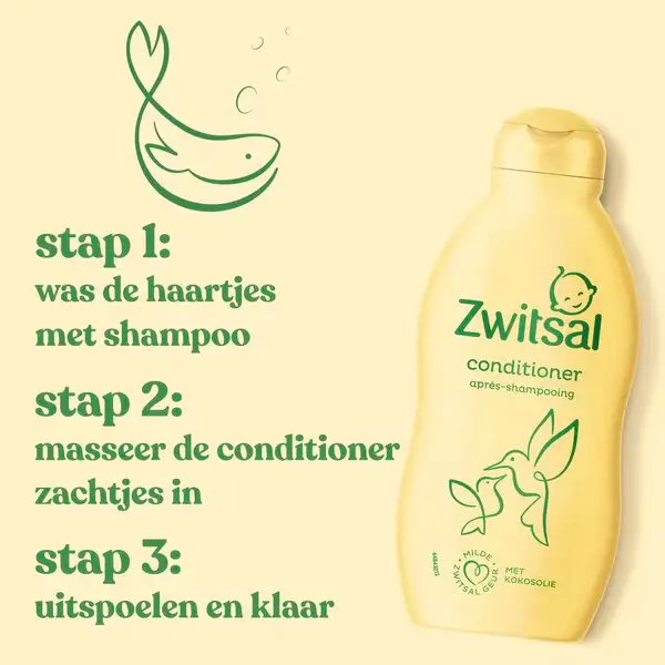 Zwitsal Conditioner 200 ml. - Afbeelding 4