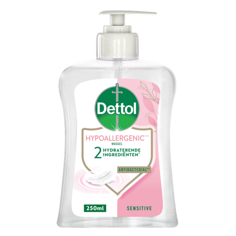 Dettol Handzeep Wit - Sensitive 250 ml - Hypoallergeen